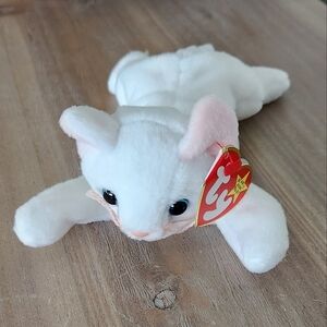 🐾 Ty Beanie Baby “Flip” the Cat – 1993 Vintage Collectible, Excellent Condition